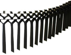 Black 12 Ft Tissue Macrame Garland - Pretty Day