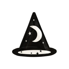 PREORDER SHIPPING 8/1-8/8 - WHH1040 - Witching Hour Witches Hat Shaped Plate - Pretty Day