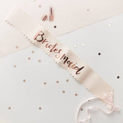 2 Pack - Bridesmaid Bachelorette Sashes S5073 - Pretty Day