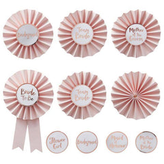 Bachelorette Party Badge Set S5061 - Pretty Day
