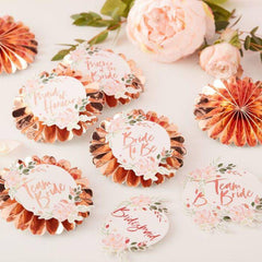 Team Bride Bachelorette Party Badges S5068 - Pretty Day