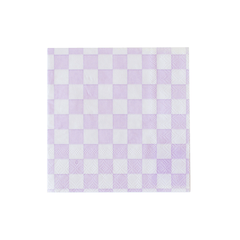Purple Posse Cocktail Napkins - 20 Pk S9356 - Pretty Day