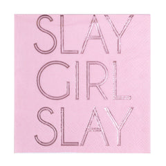 "Slay Girl Slay" Cocktail Napkins - 20 Pk. S9172 - Pretty Day