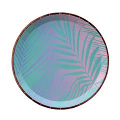 9" Shake Ya Palm Dinner Plates - 8 Pack S0154 - Pretty Day