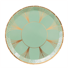 The Gatz Sage Green 9" Large Plates - 8 Pk S0120 - Pretty Day