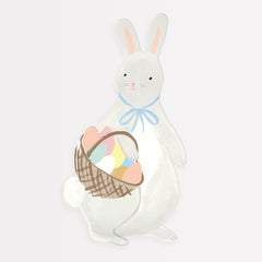 Paper Easter Bunny Plates (x 8) S5084 - Pretty Day
