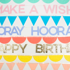 Rainbow Birthday Garlands S9059 - Pretty Day