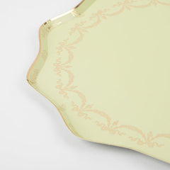 Pastel Multicolored Ladurée Paris Paper Plates (x 8) S5071 - Pretty Day