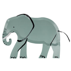 Elephant Safari Party Plates - 8pk S3127 - Pretty Day
