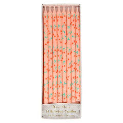 Cherry Birthday Candles - 16 Pack S3026 - Pretty Day