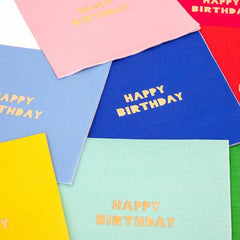 Happy Birthday Small Napkins S2031 - Pretty Day