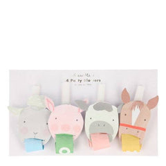Meri Meri On The Farm Party Blowers S8027 - Pretty Day