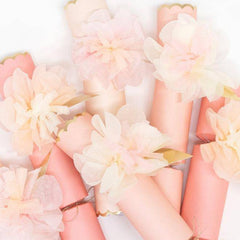Pink Floral Surprise Crackers Party Favors S4108 S4123 - Pretty Day