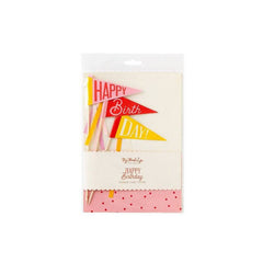 Pink Birthday Cake Toppers S7118 - Pretty Day