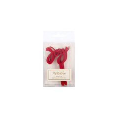 Holiday Joy Cupcake Toppers - 8 Pack S4092 - Pretty Day