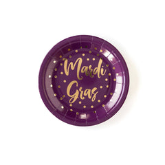 Mardi Gras Paper Plates- Large S7043 - Pretty Day