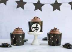 Witch with Stars Food Cups - 50 pcs M0008 - Pretty Day