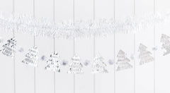 Tinsel Christmas Tree Garland S2194 - Pretty Day