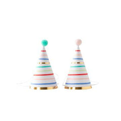 Oui Party Birthday Party Hat Set - 8 pack S8027 - Pretty Day