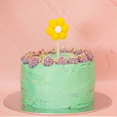 Pom Pom Daisy Topper - Yellow S3013 - Pretty Day