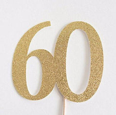 60 Cake Topper - Pretty Day
