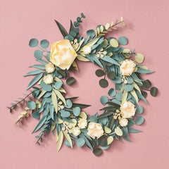 Boho Eucalyptus Greenery Wreath DIY Craft Kit S3039 - Pretty Day