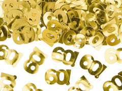 60th Birthday Party Confetti S2112 - Pretty Day