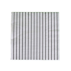 Black and White Fine Stripes Napkins (Set of 16) S4142 - Pretty Day