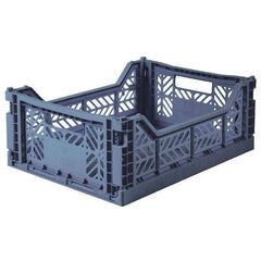 Aykasa Decorative Blue Folding Crate- Medium S8057 - Pretty Day