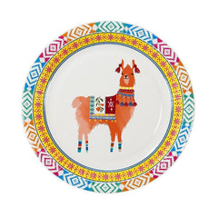 Boho Medium Paper Plates - 8 pack S8047 - Pretty Day