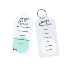 Born To Be Loved Baby Shower Advice Cards S8094 - Pretty Day
