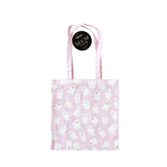 My Mind’s Eye - PLCB101 - Pink Ghosts Canvas Trick or Treat Bag - Pretty Day