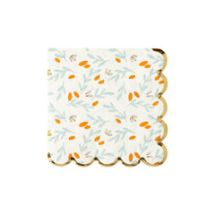 Thanksgiving Scallop Napkin - Pretty Day