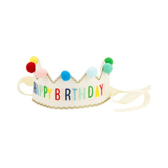 Happy Birthday Felt Crown - Pretty Day