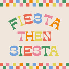 Fiesta Then Siesta Cocktail Napkin 20pk. - Pretty Day