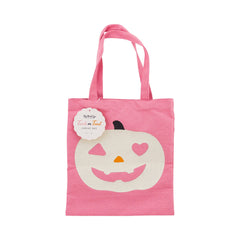 My Mind’s Eye - PLCB137 -  Pink Pumpkin 12x12 inch Canvas Bag - Pretty Day