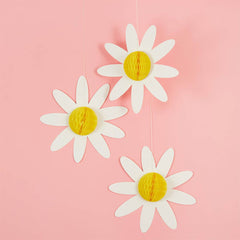Hootyballoo by Club Green - Daisy Honeycomb 3 Pack - Pretty Day