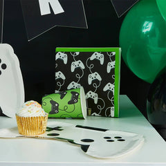 Hootyballoo by Club Green - Game Controller Paper Napkin 16 Pack - Pretty Day