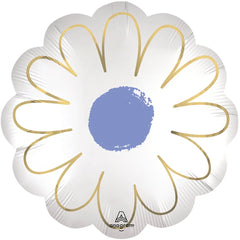 Satin Purple Daisy Balloon - Pretty Day