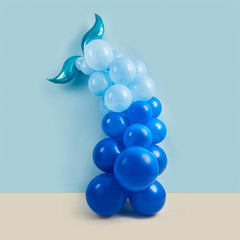 Hootyballoo by Club Green - Whale Tail Balloon Arch 40 Pack - Pretty Day