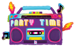 Retro 80s 90s Boom Box Balloon - Pretty Day