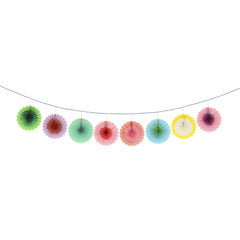 Mini Fan Garland - Pretty Day