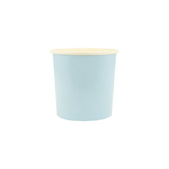 Summer Sky Blue Short Cups - 8 pk - Pretty Day