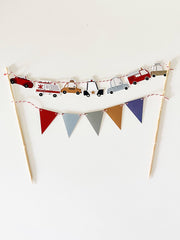 Josi James - Car Cake Banner - Pretty Day