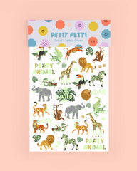 Go Wild Glo Tats - 52 temporary tattoos - Pretty Day