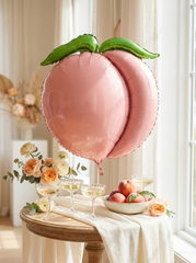 Peach Fruit Foil Balloon