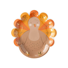 Turkey Plate Paper - Pretty Day