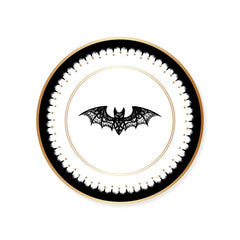 Halloween Dessert Lacy Bat Plates  - 8pk - Pretty Day