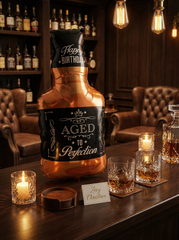 Aged To Perfection Whiskey Bottle Foil Balloon 28"