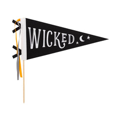 Halloween Wicked Felt Pennant